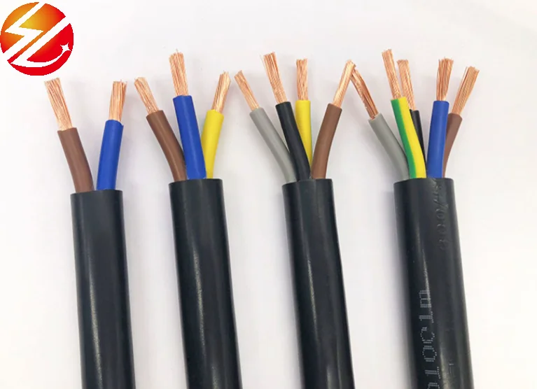 Flexible Cable 2core 3core 4core 5core Flexible Cable 1.5 Mm 2.5 Mm 4mm