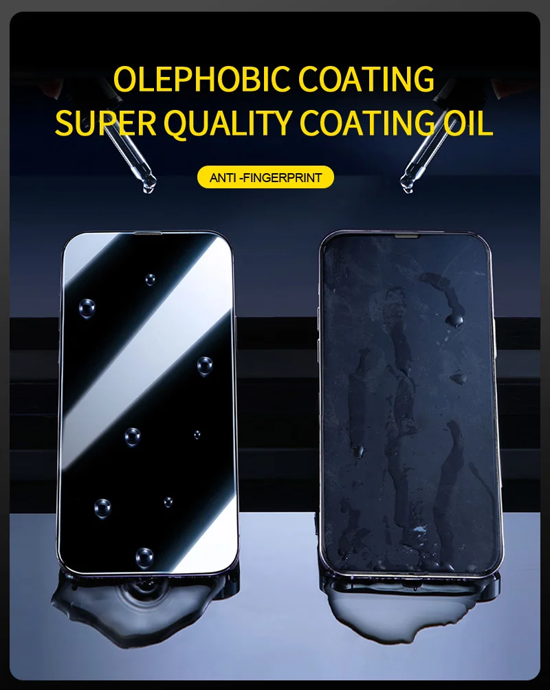 Full Glue Tempered Glass Screen Protector Dust Free Easy App Screen