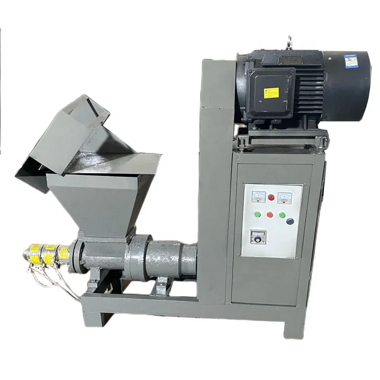 Small Corn Stalk Saw Dust Coffee Waste Coal Straw Rice Husk Wood Sawdust Fuel Press Charcoal Biomass Briquette Making Machine