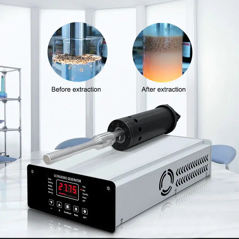 Industrial Herb Ultrasonic Essence Extraction Machine Plant Supersonic