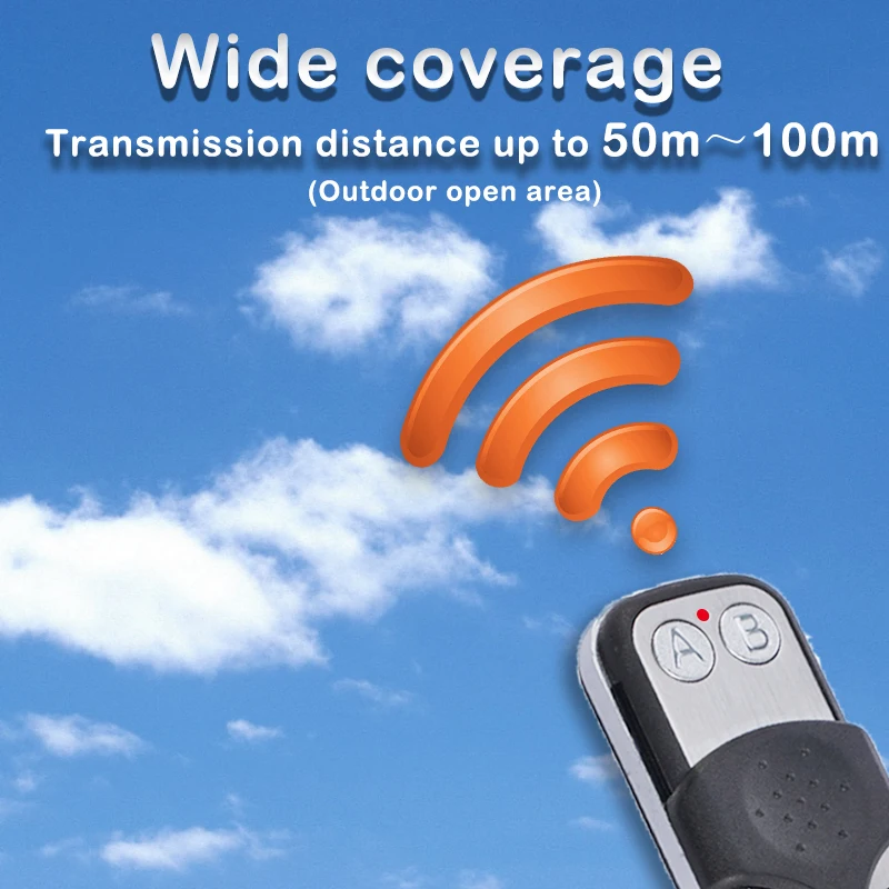 Manufacturer's Garage Door Remote Control 433mhz 315mhz 4 Channel Gate