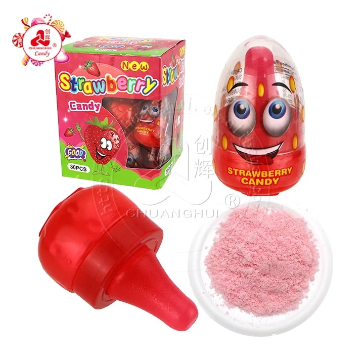 strawberry lollipop