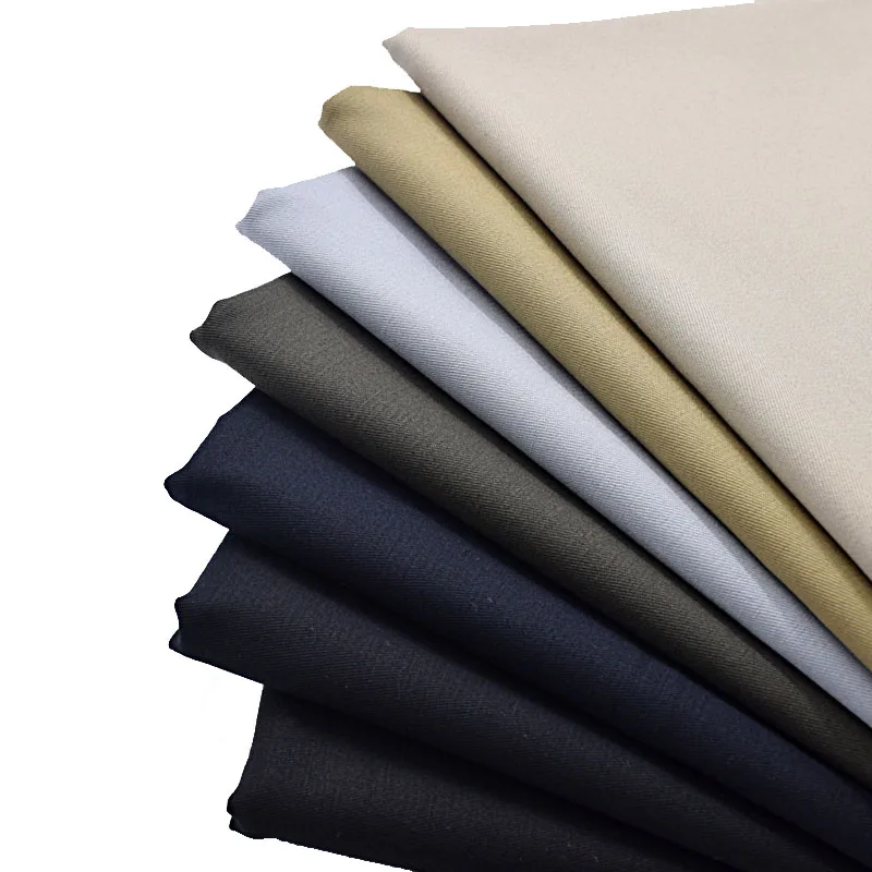 Rayon/polyester Polyester Rayon Plain Fabric Viscose for Mens Clothing Pants Shirt Muslim Abaya