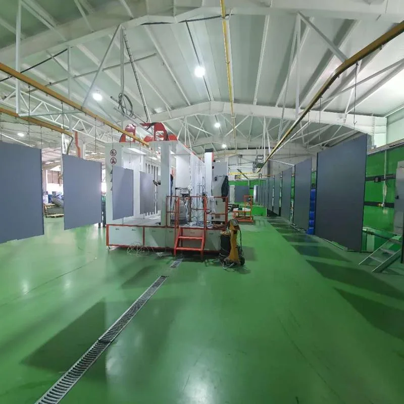 
Промышленная автоматическая линия порошкового покрытия, установка для порошкового покрытия 