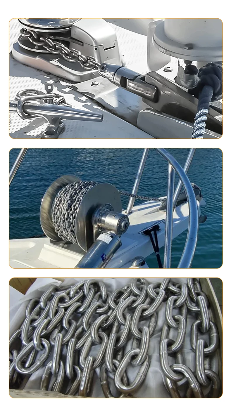 Marine 316 Stainless Steel Anchor Chain Tension Retainerer Anchor Chain