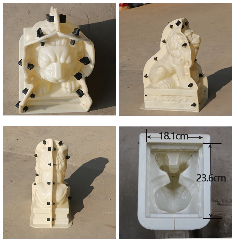 Fast Delivery Concrete Statue Molds Precast Plastic Garden Decorative