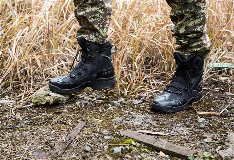 Breathable Durable Tactical Shoes Mens Boot