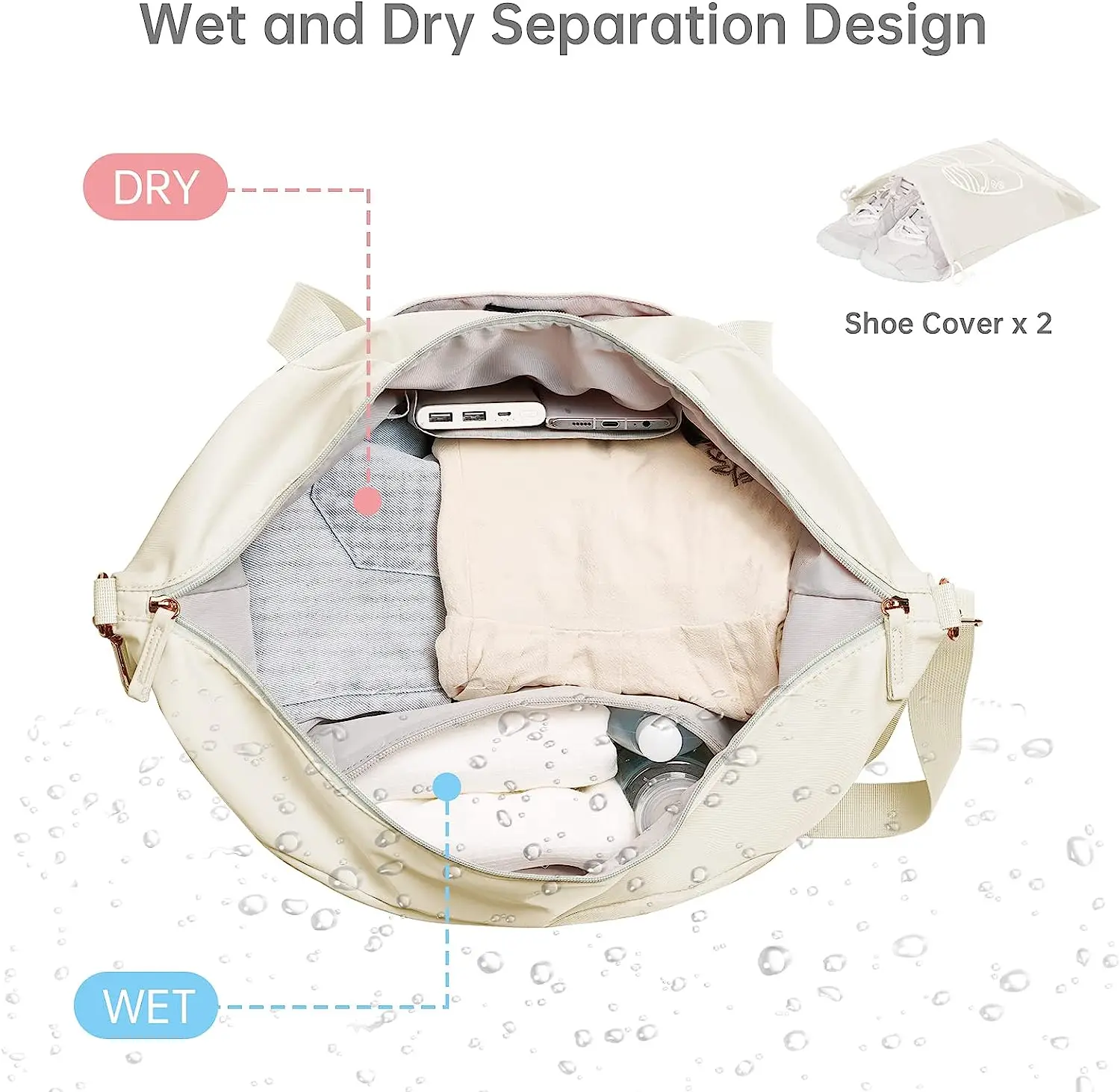 Portable Duffle Bag Outdoor Travel Duffle Bags For Women Lightweight ...