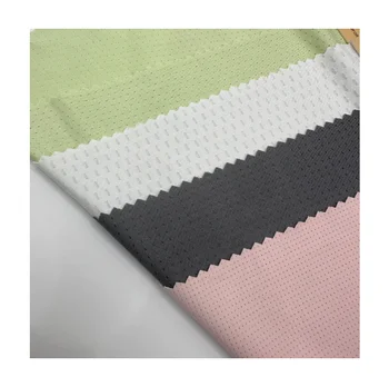 Custom Polyester Spandex Sportswear Quick Dry Knit Mesh Women'S Underwear Antibacterial Wicking Fabric
