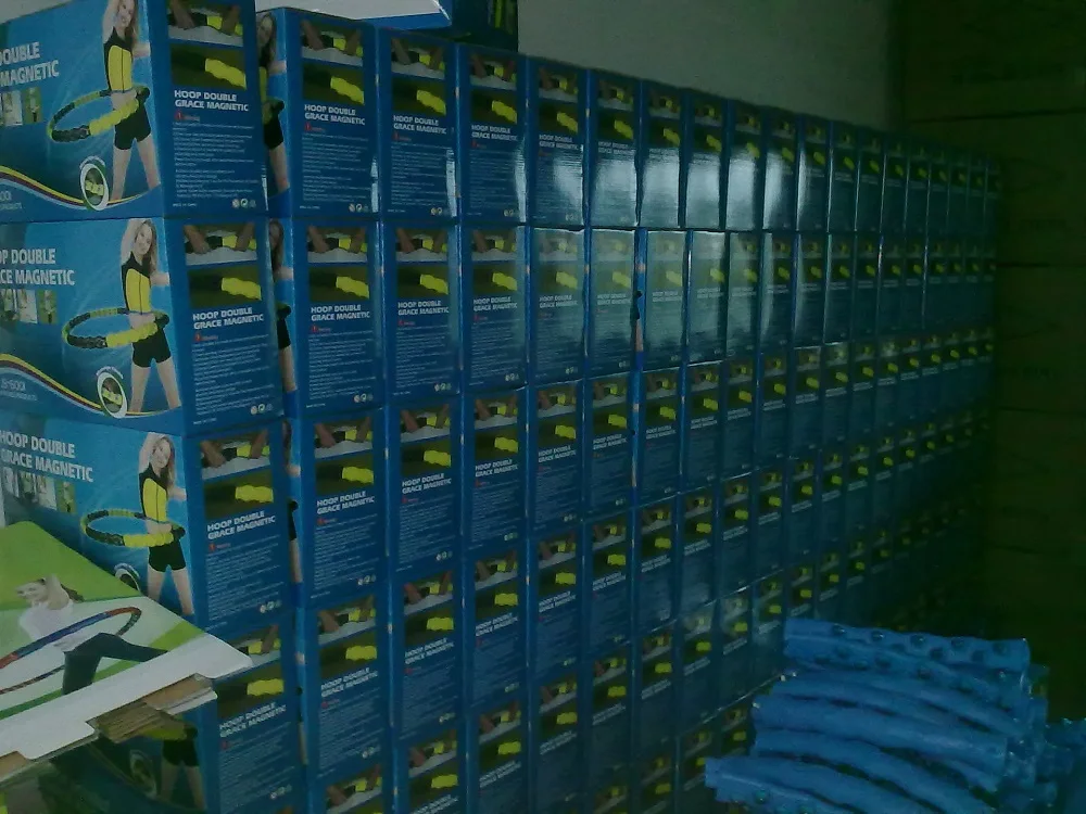 Новые большие съемные кольца-толстовки, двухсторонние магнитные массажные фитнес-кольца Hula