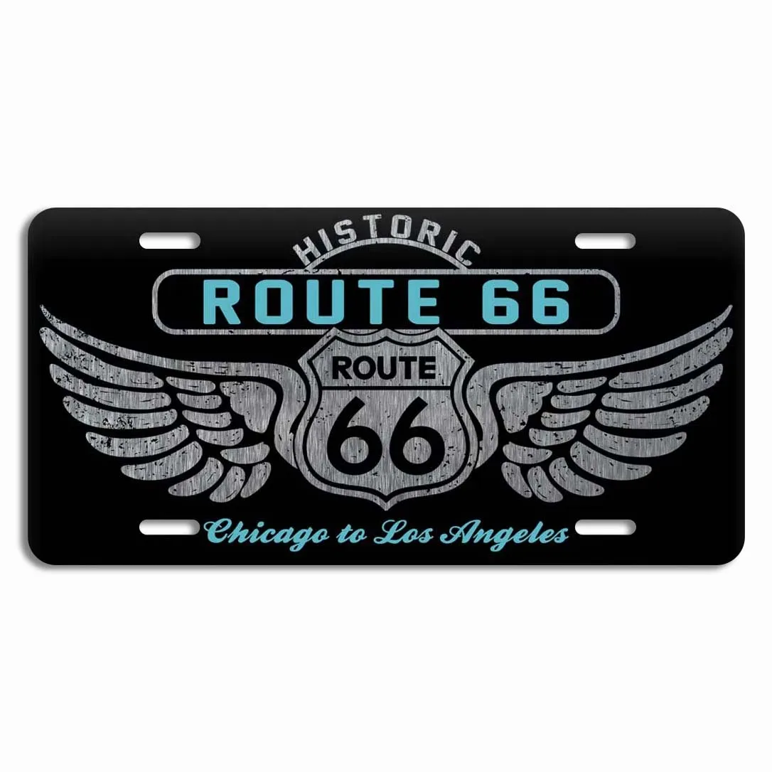 Customizable Nevada Route RT 66 License Plate - Metal Craft