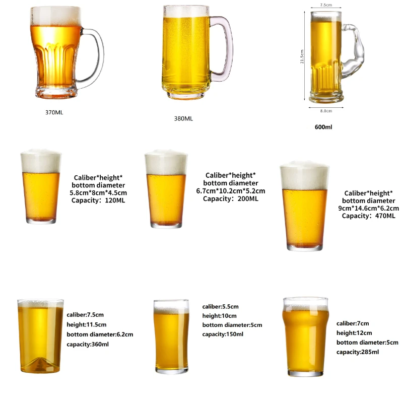 Wholesale Custom Logo Hand Blown Beer Mug World Football Wine Glass Cup ...