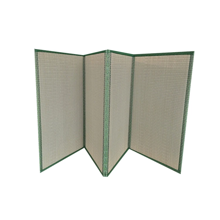 solid wooden and non-woven fabric folding shoji screen with 2 colors