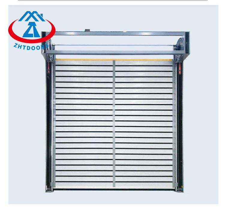 ZHTDOORS Nice German Automatic Steel Coil Roller Shutters Door with Box Hidden Made in China
