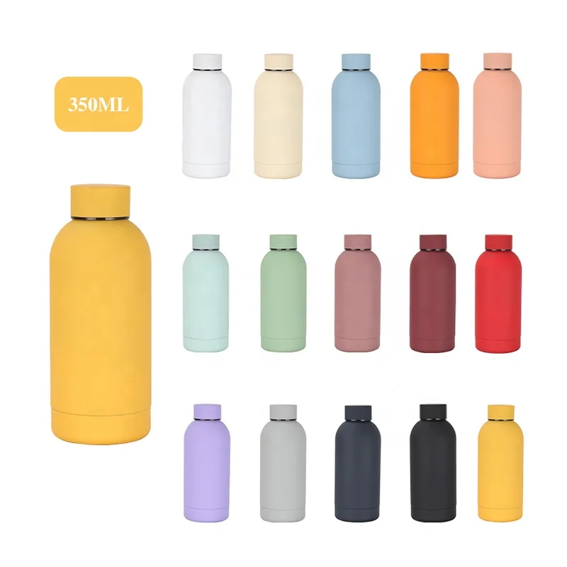 500ml 750ml 1000ml Large Capacity Round Stainless Steel Water Bottle Customized Wholesale Vacuum Flask Travel Sport Bottle