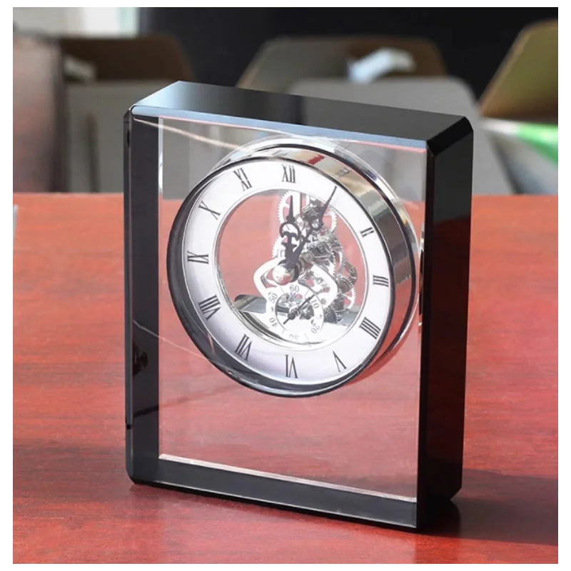 JY Crystal Crafts Модель стеклянного здания 3D с подсветкой для юбилейных подарков компании с подарочной коробкой