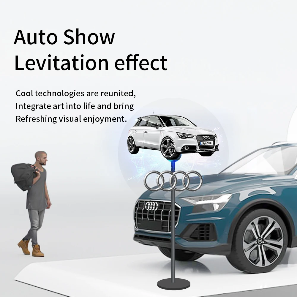 High Resolution 70cm Projector Naked Eye Stereo air Suspension Advertising 3D Fan LED Holographic Display 3D Hologram Fan - Image 12