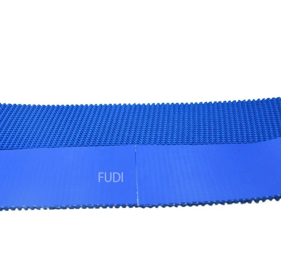 Carton Linkage Box Blue Rubber Conveyor Belt Ziplink Belt Buy Ziplink