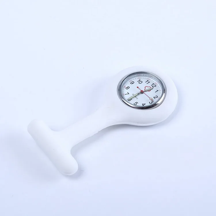 Custom Logo Pocket Watch Portable Silicone Digital Clip-on Nurse