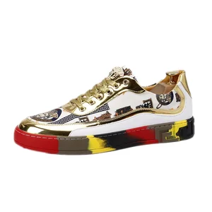 2026 Latest Famous Brand Men's Sneakers Low High Top Printed Embroidery Medusa Luxury Design Casual Shoes TPU Summer Trendy
