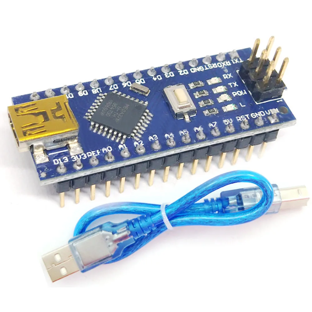 Details about   Nano V3.0 ATmega168/328P CH340G/FT232 3.3/5V USB Micro-Controller Arduino A2TD 