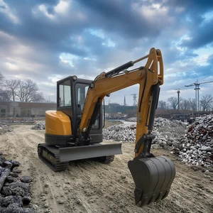 Free Shipping 1.5 Ton Mini Excavator Hydraulic Small Digger China Construction Machinery Small Excavator