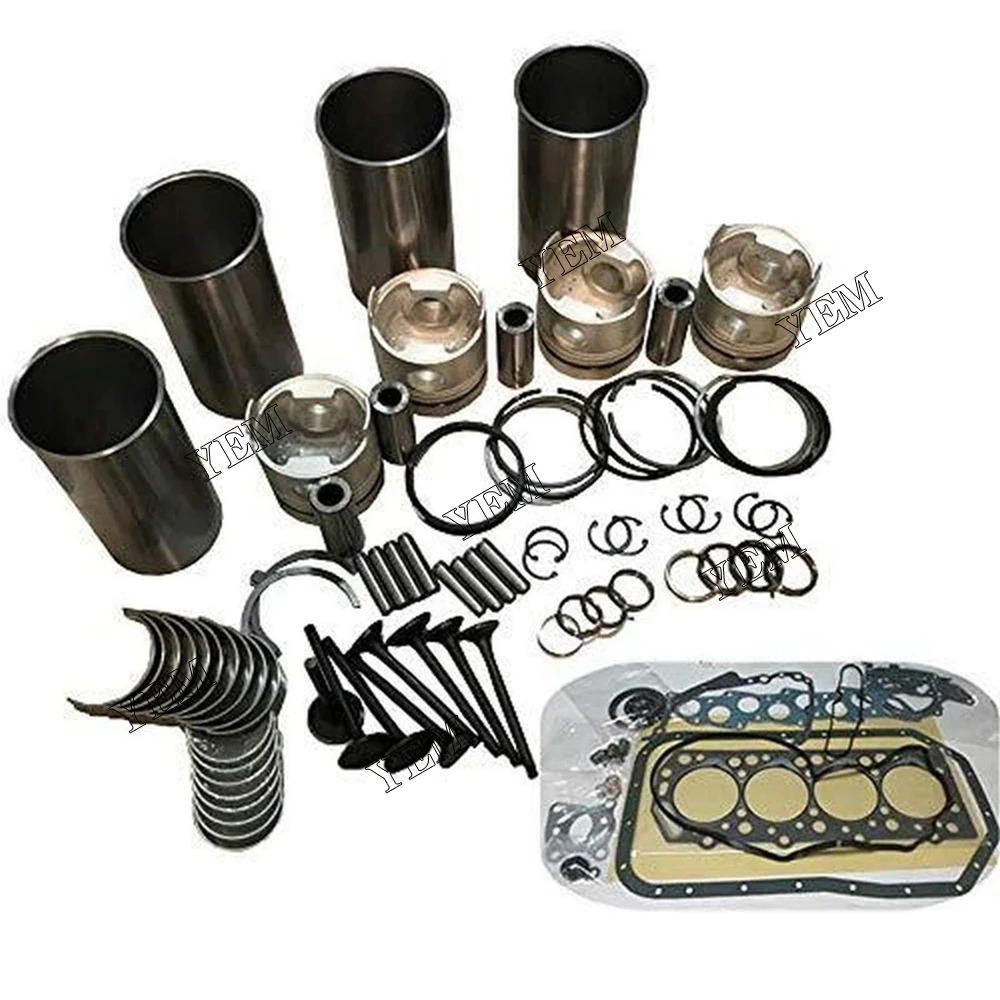 Agricultural Engine Parts for Komatsu 4D106 Yanmar 4TNV106 Engine Overhaul Rebuild Kit