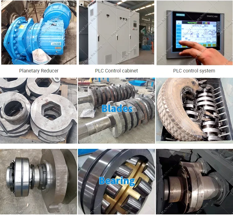 High Output Automatic Tyre Recycling Machine to Make Rubber Powder Waste Tire Recycling Plant Cost