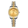 Orologio da donna con quadrante dorato 2