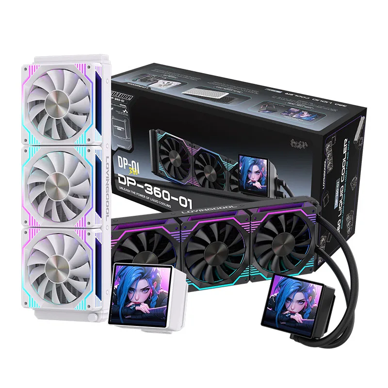 Lovingcool ARGB Liquid CPU Cooler 360mm - Efficient Cooling