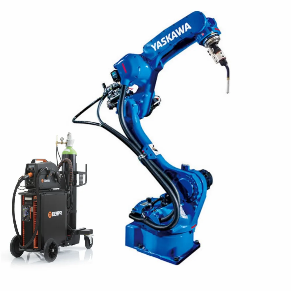 6 Axis Robot Arm Yaskawa AR1440 for Welding 12kg Payload 1440mm Reach Fast and Accurate Arc Welding Robot With MIG Welder