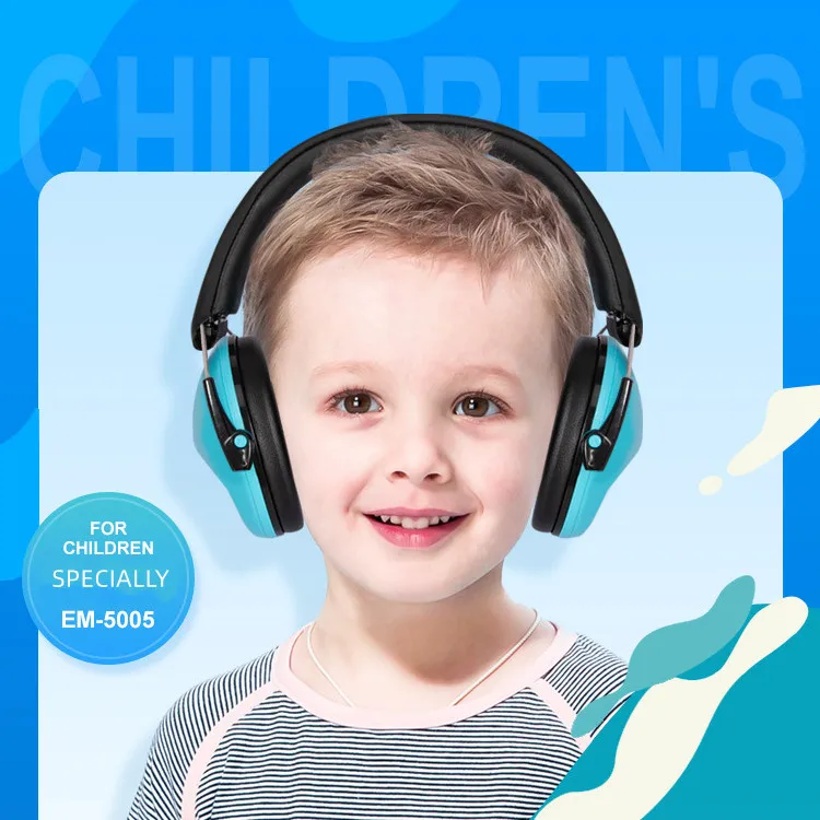 Portable Folding Ear Muffs Noise Reducing Cancelling Foldable Kid Soft ...