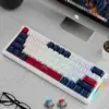 Azul blanco (con cable)