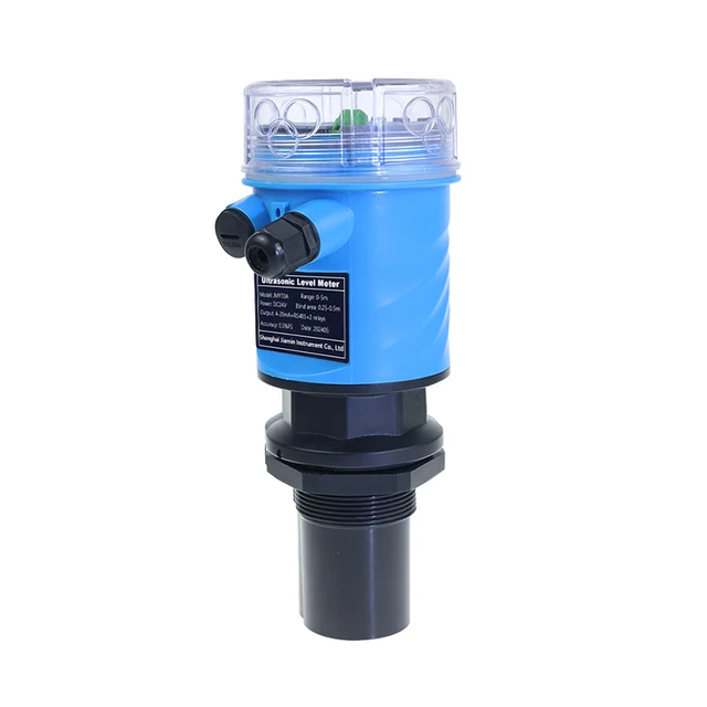 Non Contact Ultrasonic Liquid Level Sensor Transmitter for Fuel Water Storage tank Ultrasonic Fuel Level Sensor