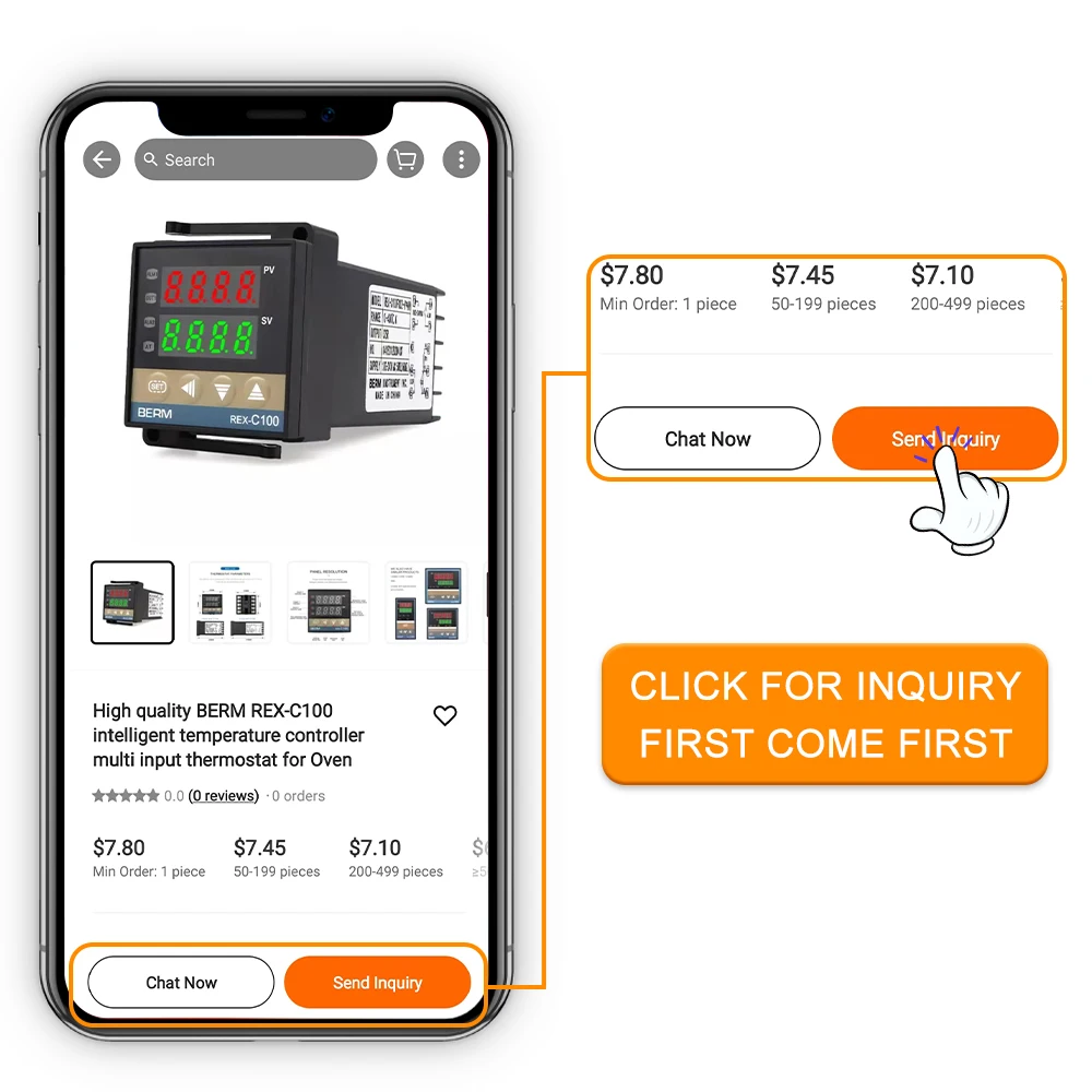 REX-C100 Multiple Input Digital Display Thermostat SSR/Relay Output for Oven/industry PID Intelligent Temperature Controller