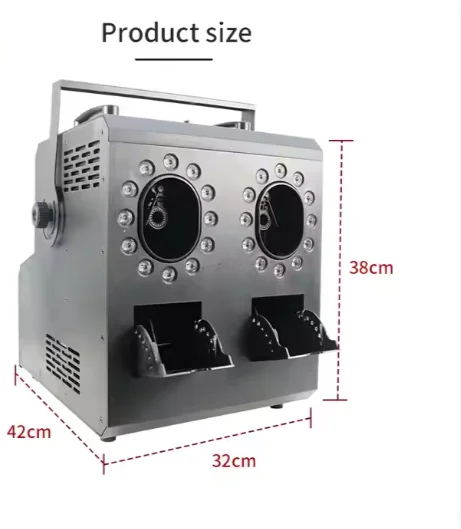 New Arrivals 900W Fog Bubble Machine RGBW 4in2 Smoking Bubble Machine Haze Machine
