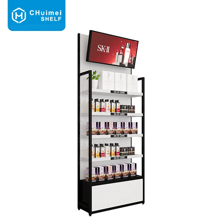 Mini Makeup Shelf Display Shelf Cosmetic Stand Shelves for Retail Store Cosmetic Set Organic Shop