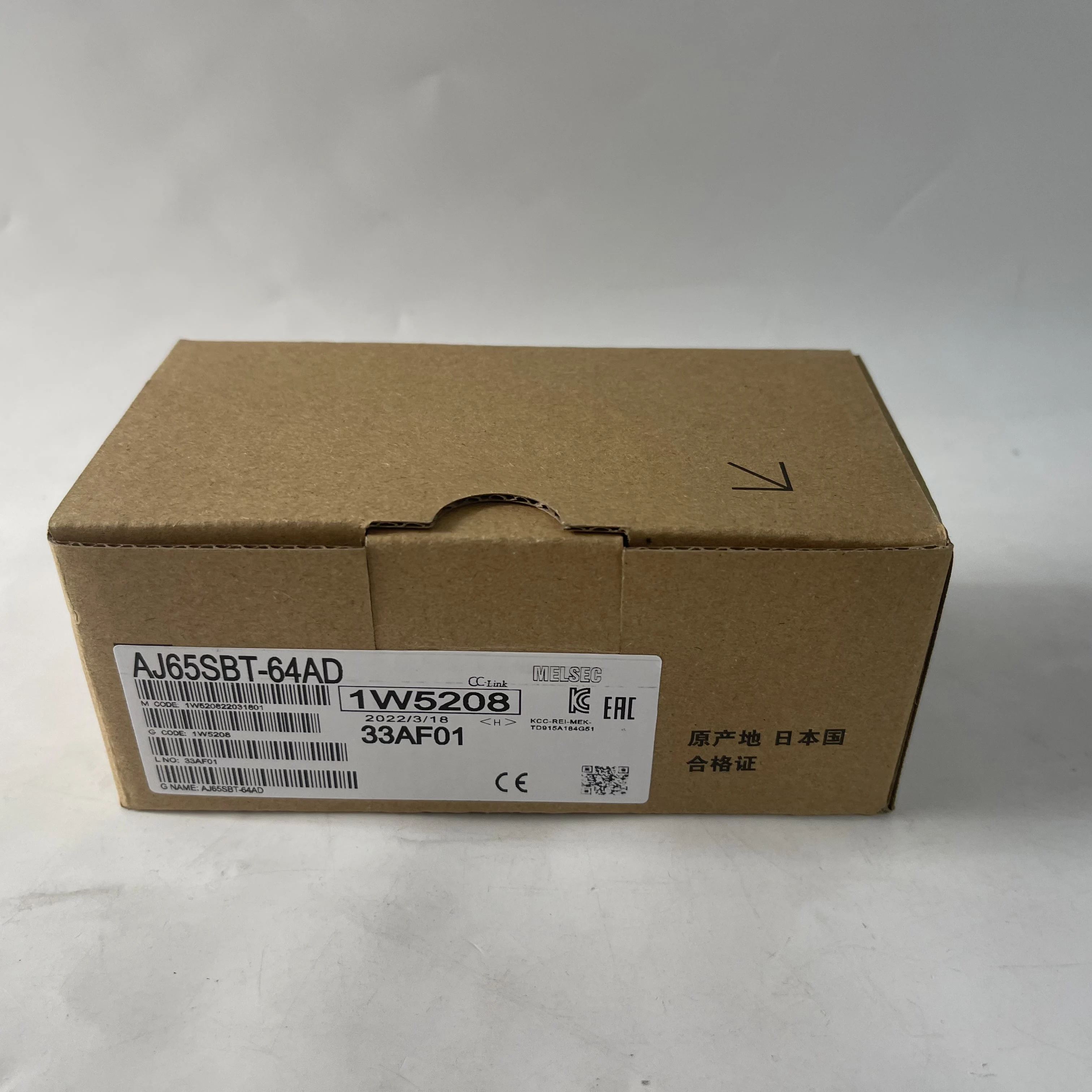 Mitsubishi PLC Analog Input Module AJ65SBT-64AD Mitsubishi PLC Analog Input Module AJ65SBT-64AD