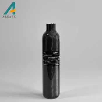 Alsafe Carbon Fiber Gas Cylinder 0.42L 300bar Pcp air tank Specialty Gas Storage