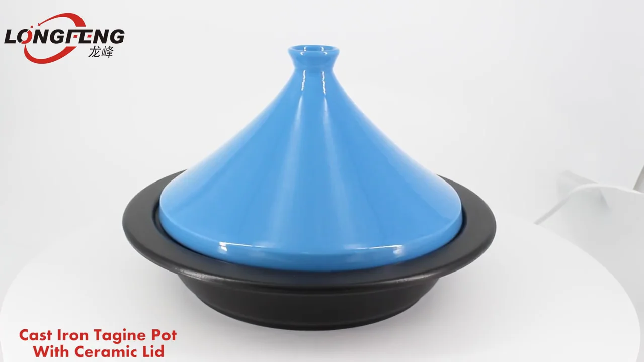 Colorful Enamel Cast Iron Cookware Tagine Pot With Ceramic Lid Buy