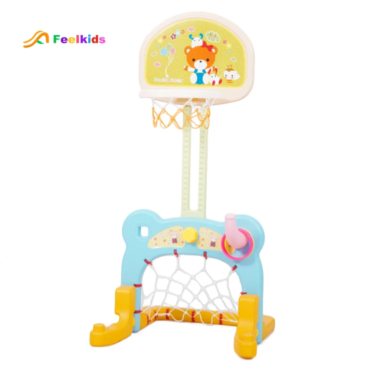 Plastic Children's Indoor Basketball Hoop Stand for Babies Over 3 Years Old