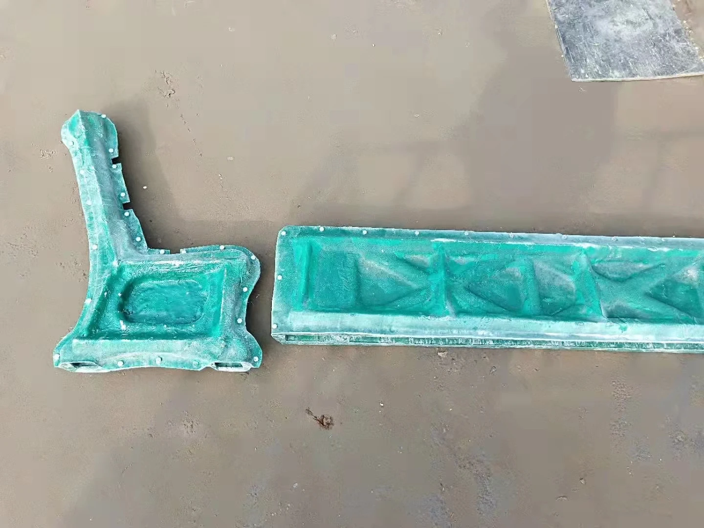 Abs Garden Concrete Bench Mold For Outdoor Decorative Plastic Moulds