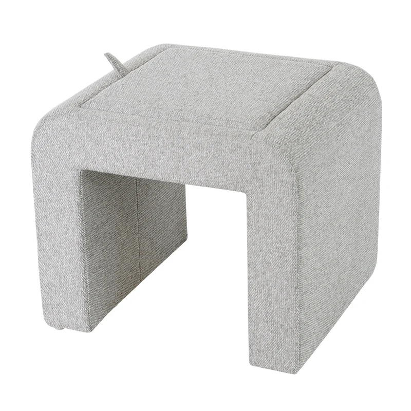 Customized Storage Ottoman Stool for Living Room Modern Inside Furniture Board