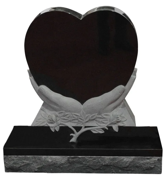 Памятник сердце цена и фото Black Stone Headstone,Granite Grave Headstones,Stone Monuments - Buy Granite Gra