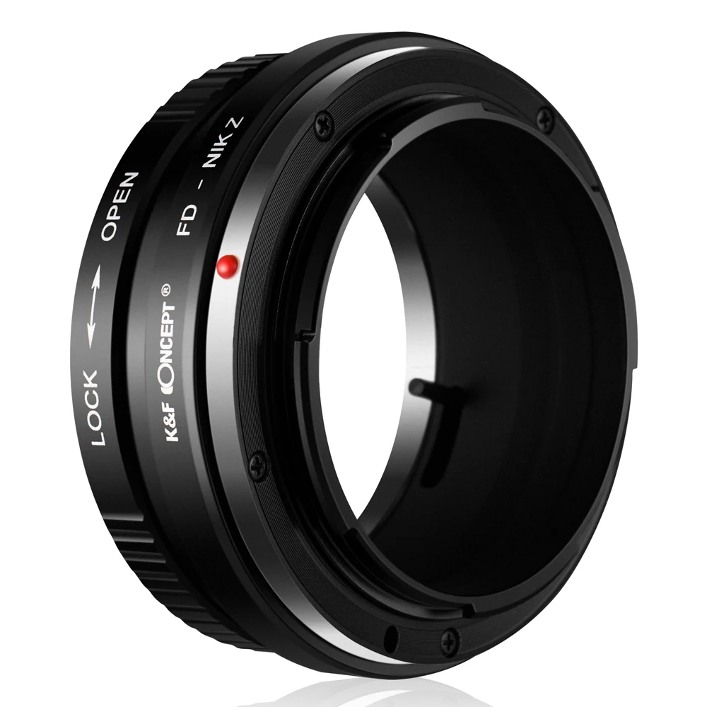 K&f Concept Manual Lens Mount Adapter For Canon Fd To Nikon Z
