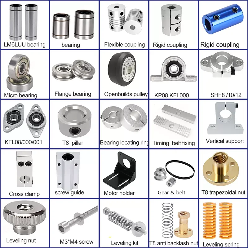 Запчасти для 3D-принтера Twotrees, запчасти для принтера «сделай сам», набор аксессуаров для 3D-принтера по низкой цене