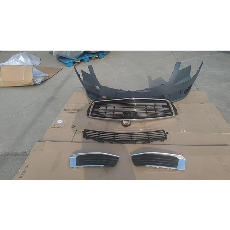 Prednji odbojni kit za Cadillac XTS 2013-2019 Trajni PP plastični prednji odbojni sastav Auto Body Collision Repair Parts
