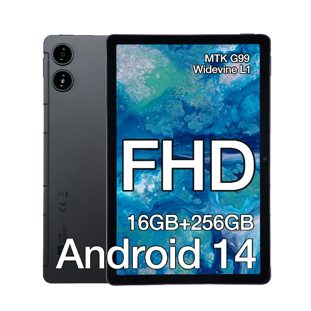 AGM PAD P2 Tablet - 8GB Memory, 256GB Storage, 11 FHD Display