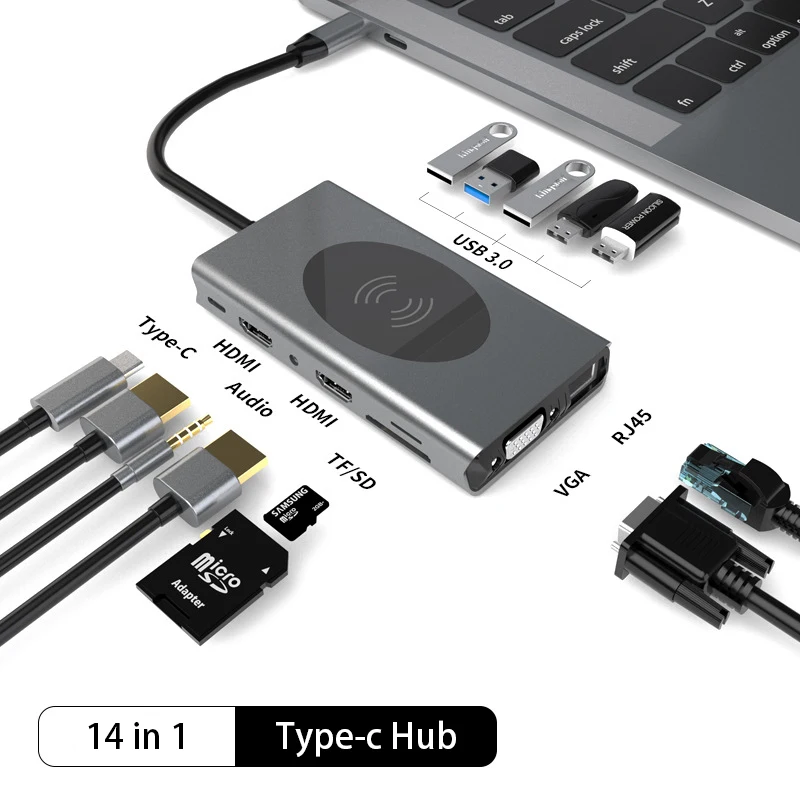 値下げ! 14-In-1 USB Type C Hub for MacBook Amazon.com: Plugable 5-in-1 USB C Hub Multiport Adapter for