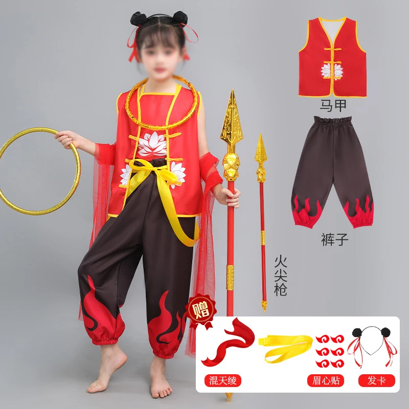Wholesale Anime Nezha Character Costumes for Halloween